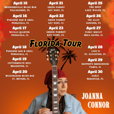 JOANNA CONNOR – Florida Tour