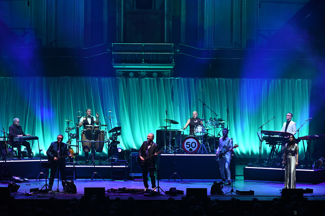 SQUEEZE perform at The Roundhouse in London on 22nd November 2024. (Photo by Nicky J Sims)